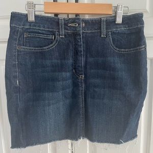 Boden Denim Mini Skirt